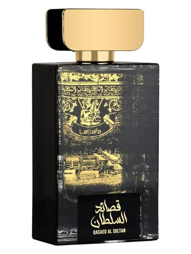 Lattafa Qasaed Al Sultan eau de parfum bottle, a fresh fragrance