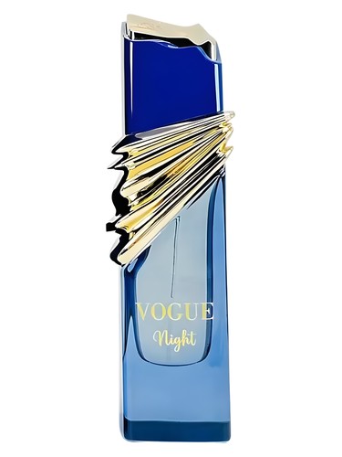 Maison Alhambra Vogue Night perfume bottle, a caramel fragrance