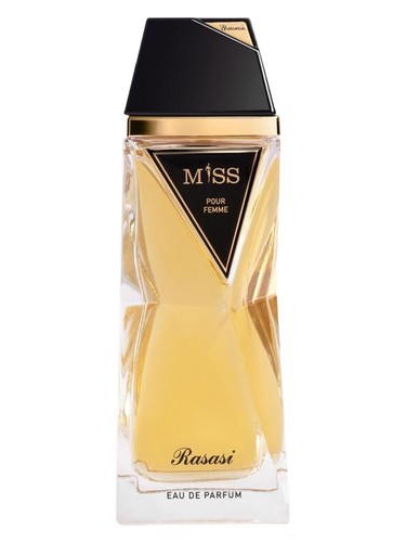 Rasasi Miss perfume bottle, a spicy fragrance