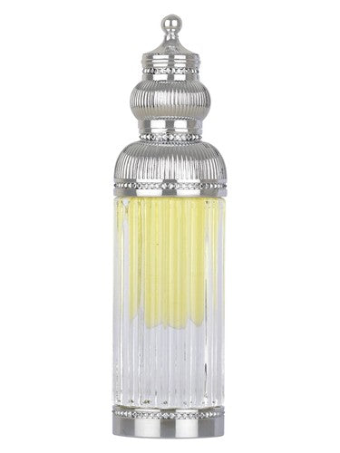 Lattafa Attar Haakem perfume oil bottle, a woody fragrance