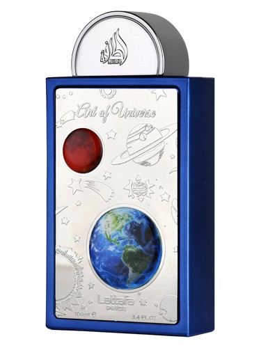 Lattafa Art Of Universe eau de parfum bottle, a fresh fragrance