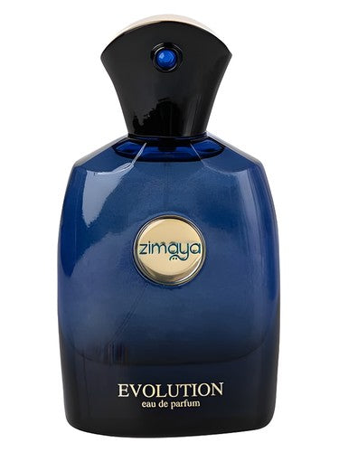 Zimaya Evolution perfume bottle, a smoky fragrance