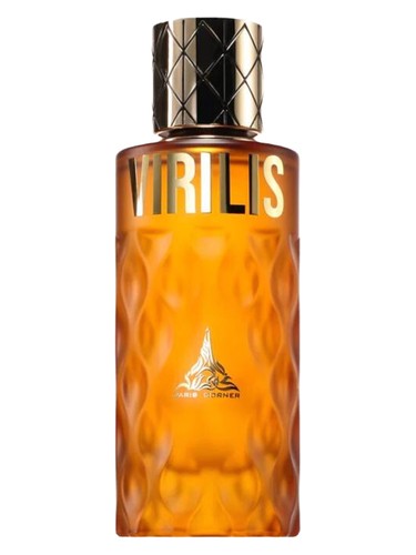 Paris Corner Virilis perfume bottle, a gourmand fragrance