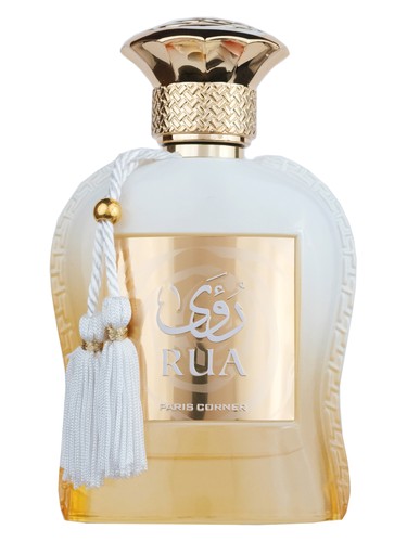 Paris Corner RUA eau de parfum bottle, a fresh fragrance