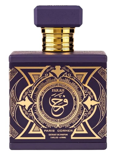 Paris Corner Farah perfume bottle, a gourmand fragrance