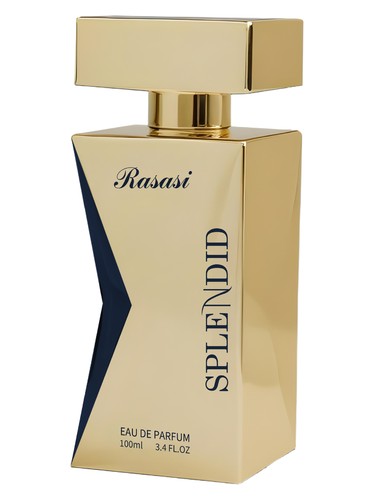 Rasasi Splendid Gold Pour Homme perfume bottle, a oud fragrance