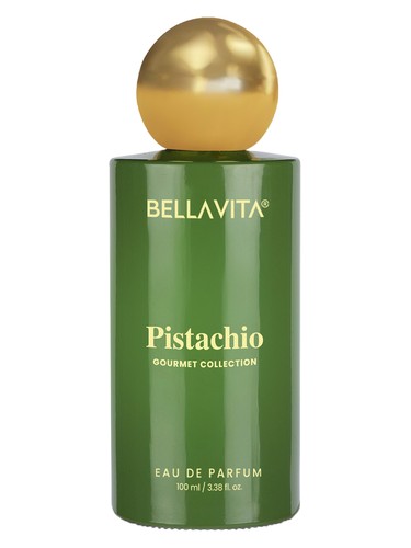 BellaVita Pistachio perfume bottle, a gourmand fragrance