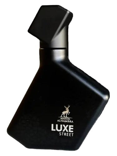 Maison Alhambra Luxe Street eau de parfum bottle, a fresh fragrance