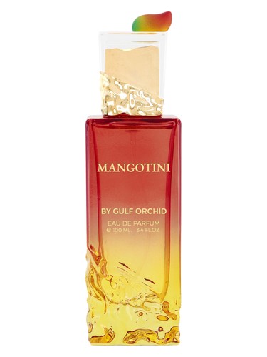 Gulf Orchid MANGOTINI eau de parfum bottle, a fresh fragrance