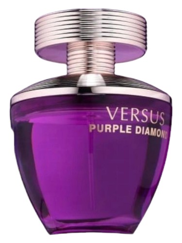 Fragrance World Versus Purple Diamond perfume bottle, a floral fragrance