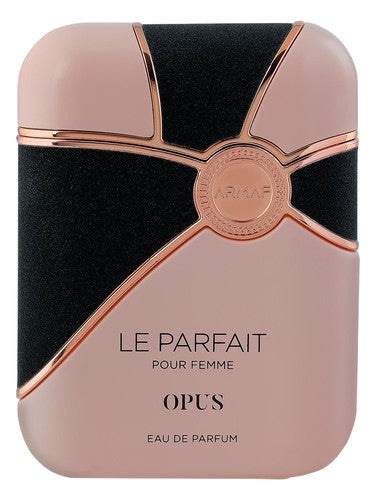 Armaf Le Parfait Opus perfume bottle, a warm & amber fragrance