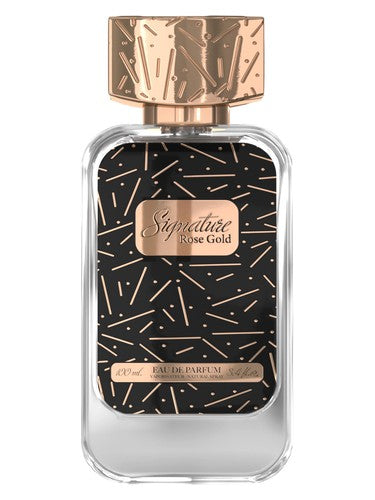 Dkhoon Emirates Signature Rose Gold eau de parfum bottle, a floral fragrance