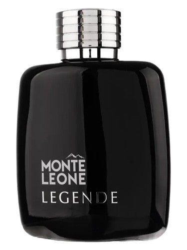 Fragrance World Monte Leone Legende eau de parfum bottle, a fresh fragrance