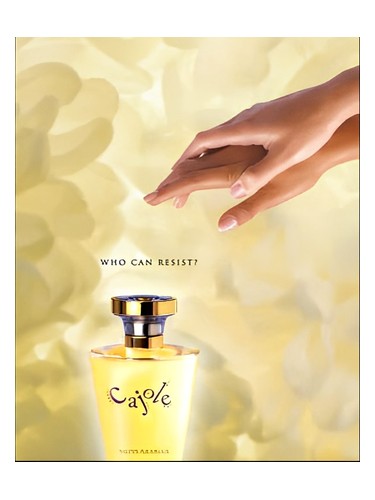Swiss Arabian Cajole perfume bottle, a powdery fragrance