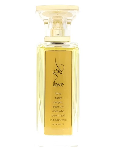Khaltat Love parfum bottle, a warm & amber fragrance