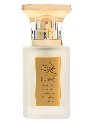 Khaltat Ljubovj Hair Mist perfume bottle, a woody fragrance