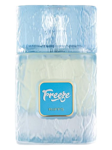 Riiffs Freeze eau de parfum bottle, a floral fragrance