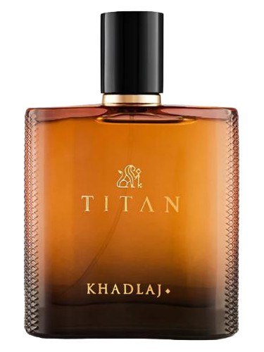 Khadlaj Titan eau de parfum bottle, a gourmand fragrance