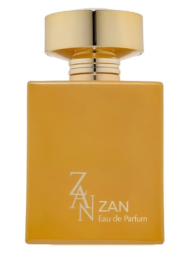 Fragrance World Zan eau de parfum bottle, a floral fragrance