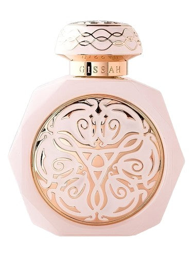 Gissah Miral eau de parfum bottle, a leather fragrance