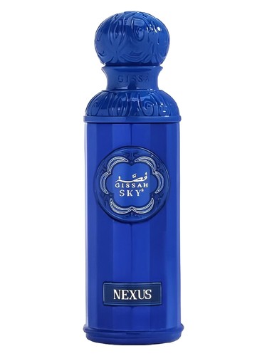 Gissah Nexus eau de parfum bottle, a citrus fragrance