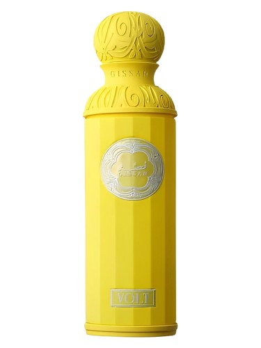 Gissah Volt perfume bottle, a citrus fragrance
