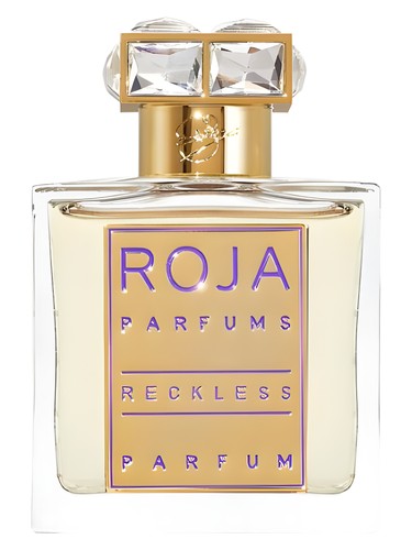 Roja Reckless eau de parfum bottle, a gourmand fragrance