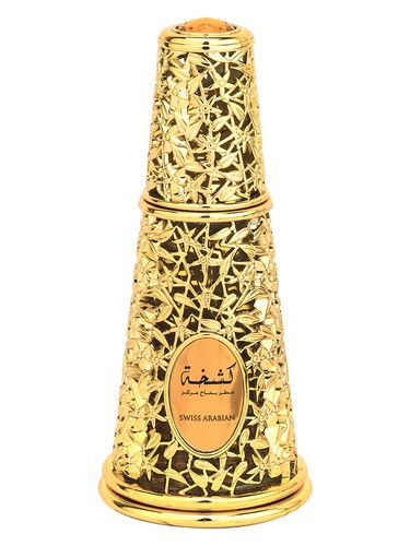 Swiss Arabian Kashkha eau de parfum bottle, a warm fragrance