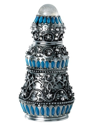 Rasasi Insherah Silver eau de parfum bottle, a warm & amber fragrance