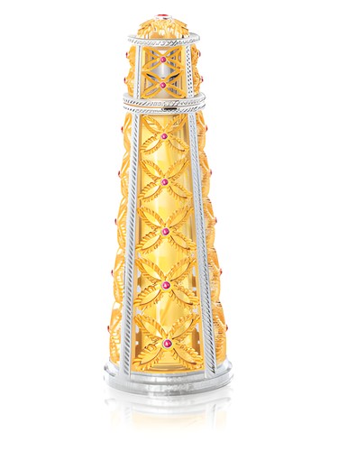 Rasasi Bushra eau de parfum bottle, a woody fragrance