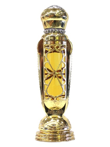 Al Haramain Jannah perfume bottle, a woody fragrance