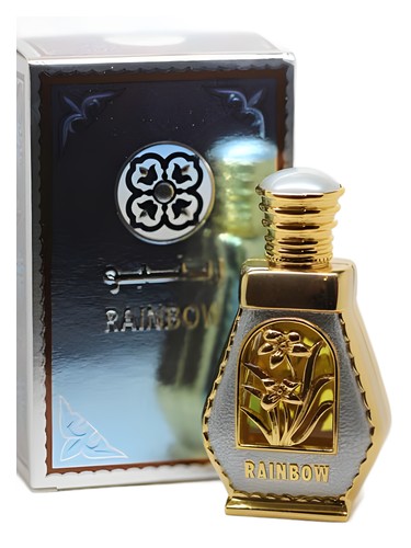 Al Haramain Rainbow perfume bottle, a floral fragrance