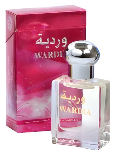 Al Haramain Wardia perfume bottle, a floral fragrance