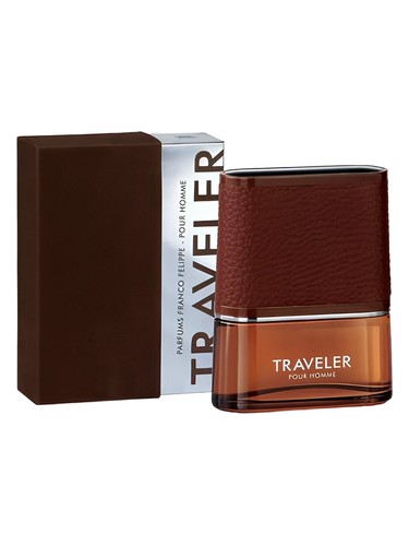 Emper Traveler perfume bottle, a woody fragrance