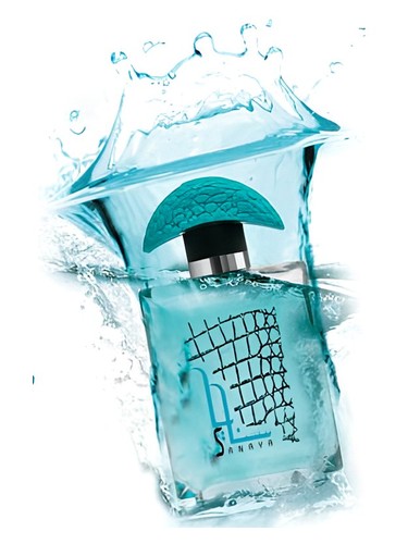 Junaid Sanaya Aqua perfume bottle, a aquatic fragrance