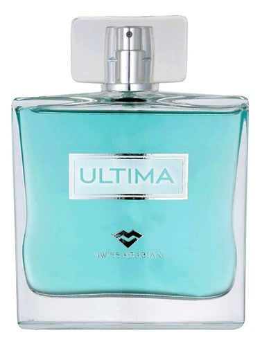 Swiss Arabian Ultima eau de parfum bottle, a citrus fragrance