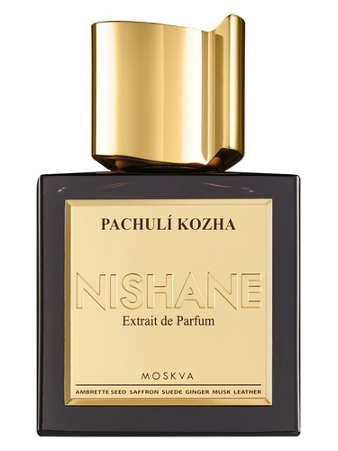 Nishane Pachuli Kozha extrait de parfum bottle, a earthy fragrance