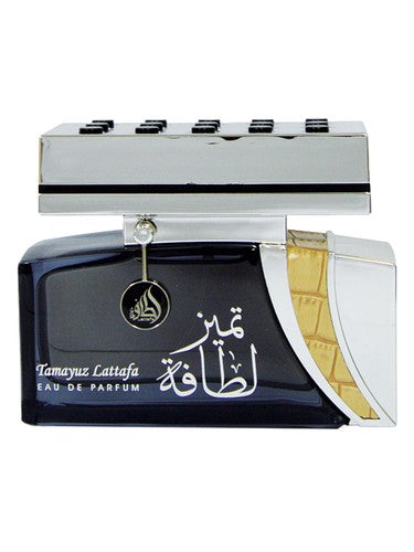 Lattafa Tamayuz Lattafa perfume bottle, a citrus fragrance