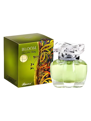 Rasasi Bloom Love in Valley perfume bottle, a white floral fragrance