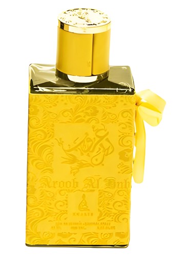 Khalis Aroob Al Hub eau de parfum bottle, a floral fragrance