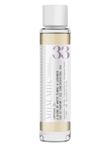 Miim Miic No 33 White Floral & Lavender