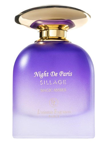 L'Orientale Fragrances Night De Paris Sillage Magic Amber