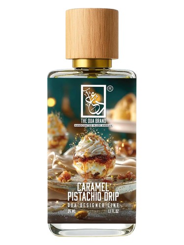The Dua Brand Caramel Pistachio Drip