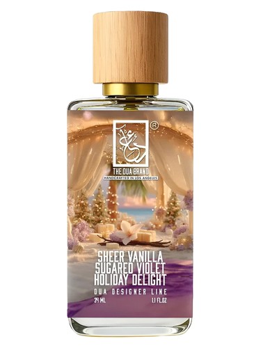 The Dua Brand Sheer Vanilla Sugared Violet Holiday Delight