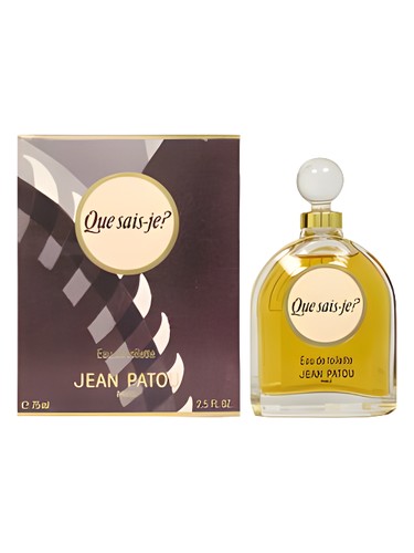 Jean Patou Que sais je?