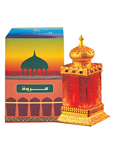 Al Haramain Marwah perfume bottle, a floral fragrance