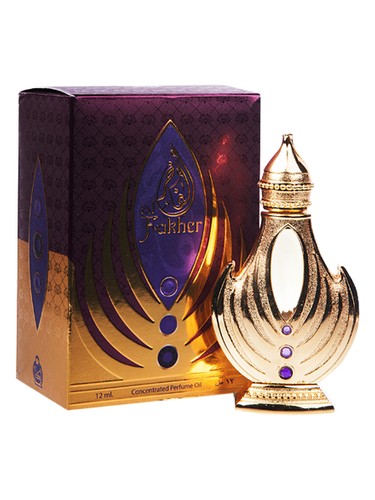 Afnan Al Fakher perfume oil bottle, a floral fragrance