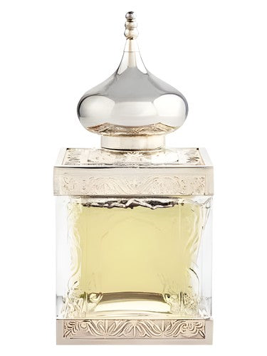 Amouage Silver Cristal perfume bottle, a woody fragrance