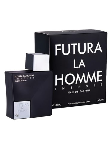 Armaf Futura La Homme Intense eau de parfum bottle, a fresh fragrance