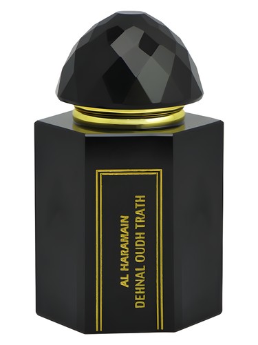 Al Haramain Dehnal Oudh Trath perfume bottle, a oud fragrance
